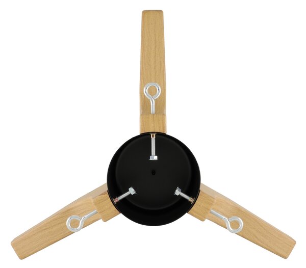 Stojan na vánoční stromek s imitací dřeva, 62 cm, zásobník 2,2 l, hnědá