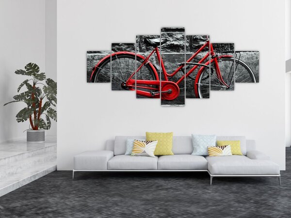 Obraz - Historický bicykl (210x100 cm)