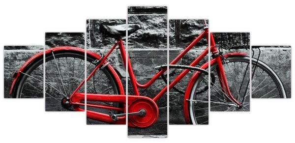 Obraz - Historický bicykl (210x100 cm)