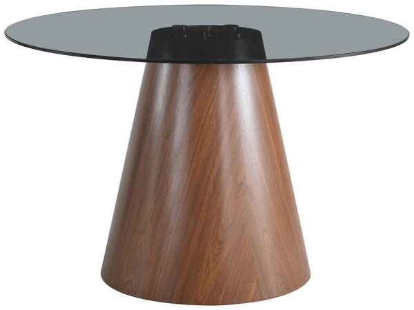JÍDELNÍ STŮL, béžová, barvy vlašských ořechů, 120/75 cm MID.YOU - Jídelní stoly, Online Only