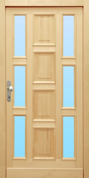 Mand CZ s.r.o. Vchodové dřevěné dveře DANA (42mm) Orientace Dveří: Levé, Rozměr dle ČSN: 80 / 197
