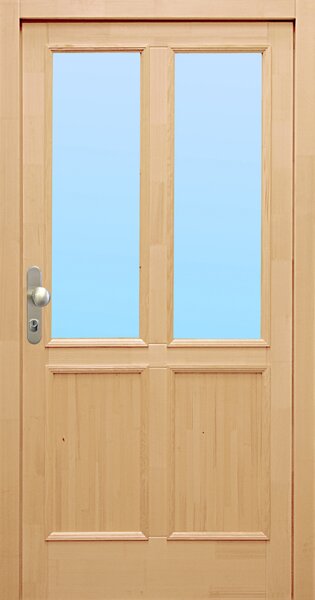 Mand CZ s.r.o. Vchodové dřevěné dveře DARINA 2S2K (42mm) Orientace Dveří: Pravé, Rozměr dle ČSN: 80 / 197