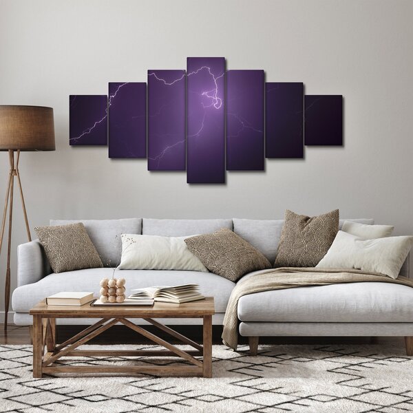 Obraz blesku na obloze (210x100 cm)