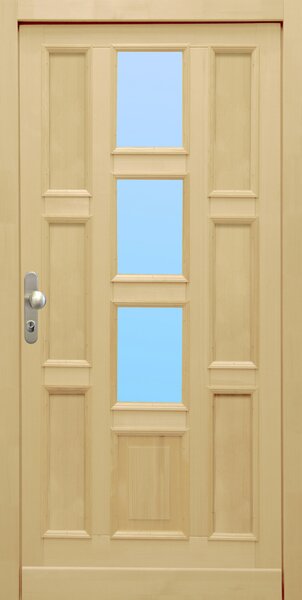 Mand CZ s.r.o. Vchodové dřevěné dveře DANA 1 (42mm) Orientace Dveří: Levé, Rozměr dle ČSN: 80 / 197