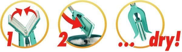 MOP Picobello S Micro duo Leifheit - Mopy na podlahu & stěrky na okna