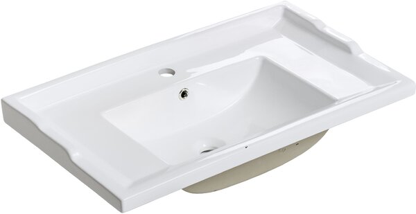 Comad Retro umyvadlo 81x46 cm obdélníkový nábytkový bílá lesk UM - CFP F80 RETRO DP(YS27312-80)