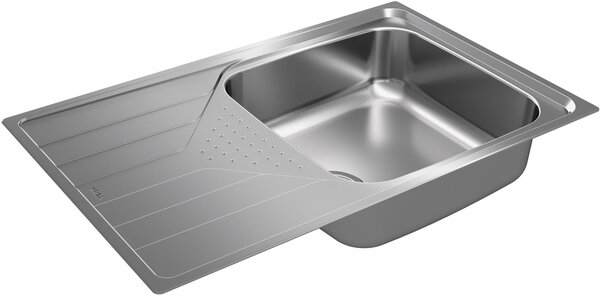 Teka Universe ocelový dřez se sifonem 79x50 cm ocel 115110030