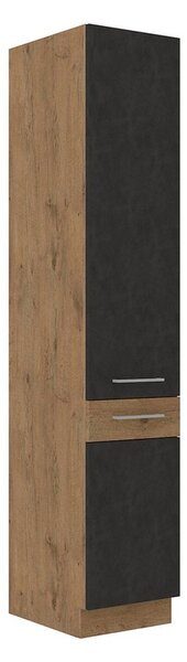 Vysoká kuchyňská skříňka Woodline 40 DK-210 2F, Barva: Dub lancelot / matera Mirjan24 5902928842975