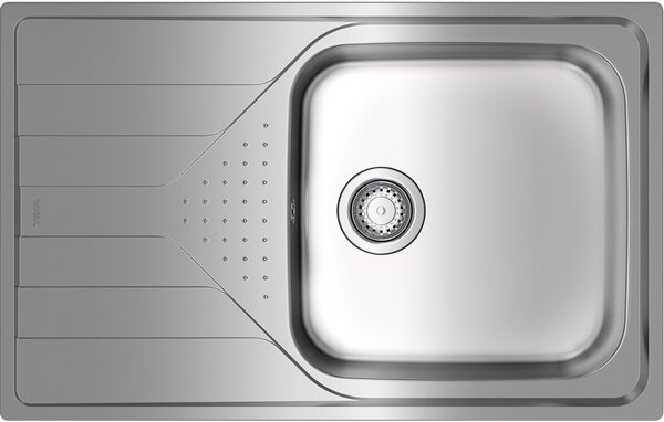 Teka Universe ocelový dřez se sifonem 79x50 cm ocel 115110030