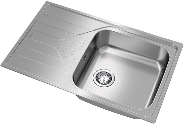 Teka Universe ocelový dřez se sifonem 79x50 cm ocel 115110030
