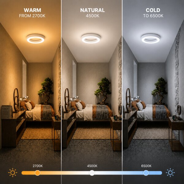 Immax NEO PASTEL SLIM Smart stropní svítidlo 60 x 7cm 53W bílé Zigbee 3.0