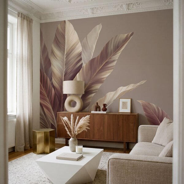 Fototapeta Elegantní listy na jemném pozadí, Přírodní fototapety, Populární fototapety, t00794v3 - Tapeko.co.cz