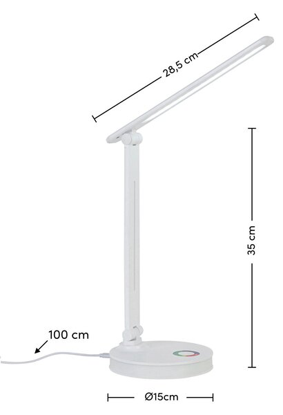 LED LAMPA NA PSACÍ STŮL dotykový stmívač Novel - Kancelářské lampy