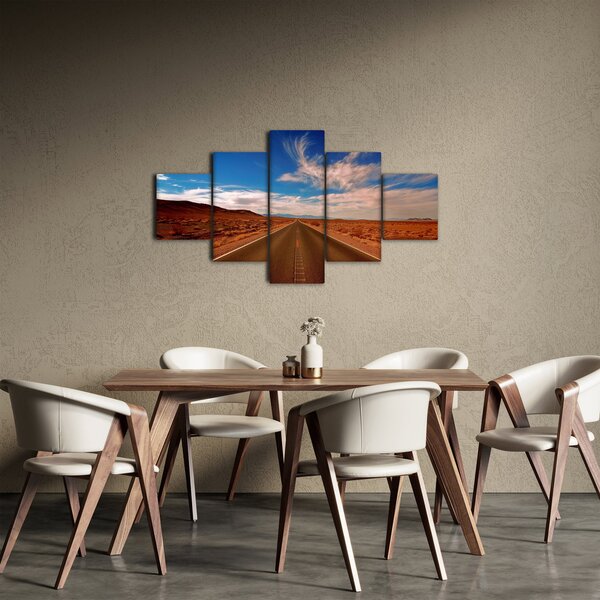 Obraz dlouhé cesty (125x70 cm)