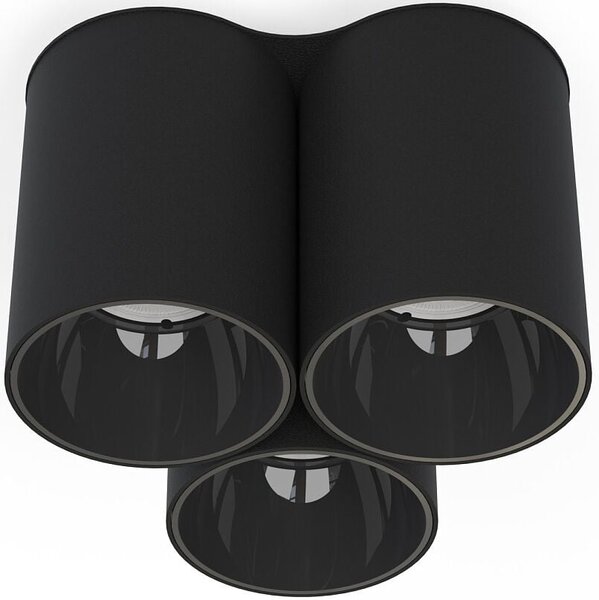 Nowodvorski Eye Tone stropní světlo 3x10 W černá 8091