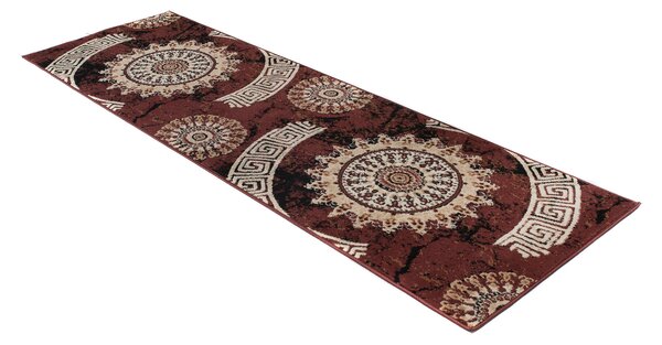 Makro Abra Koberec Běhoun CHEAP K870A hnědý Rozměr: 80x250 cm