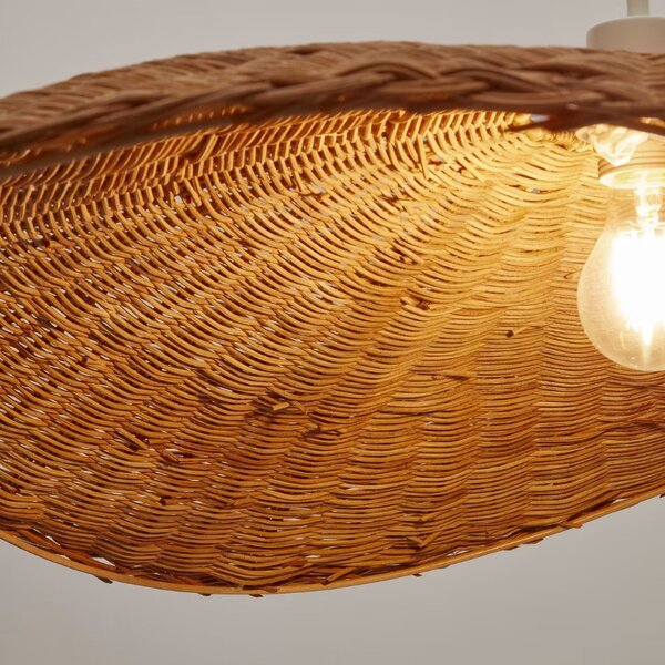 Ratanové stínidlo Kave Home Bisbal 80 cm