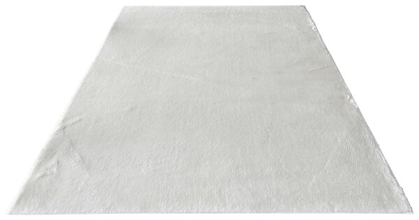 KOŽEŠINOVÝ KOBEREC, 120/160 cm, bílá Boxxx - Kůže