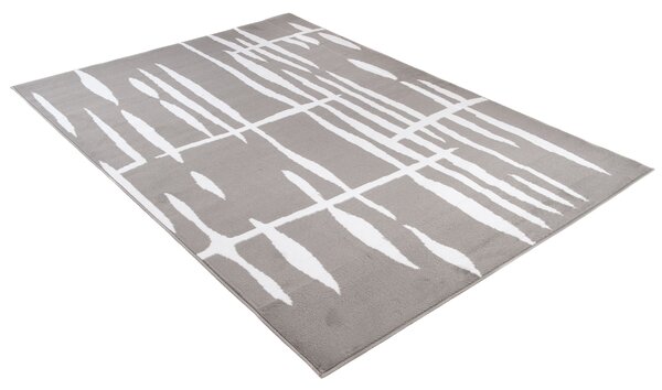 Makro Abra Moderní kusový koberec CHEAP T967A šedý bílý Rozměr: 120x170 cm