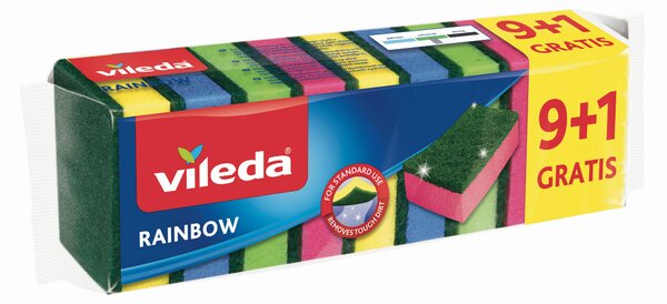 HOUBIČKA 9+1 ks Vileda - Hadry & houby na mytí