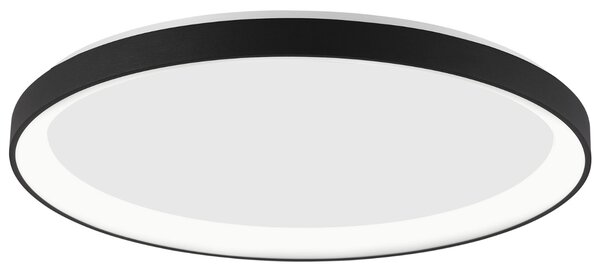 Černé kovové stropní LED světlo Nova Luce Pertino 58 cm