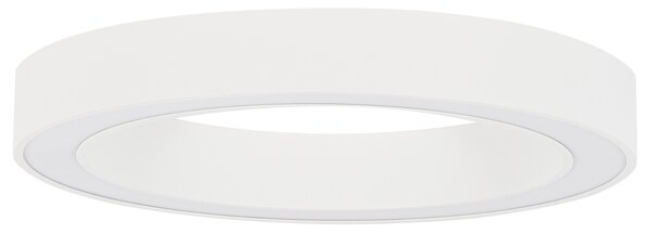 Bílé kovové stropní LED světlo Nova Luce Morbido 60 cm