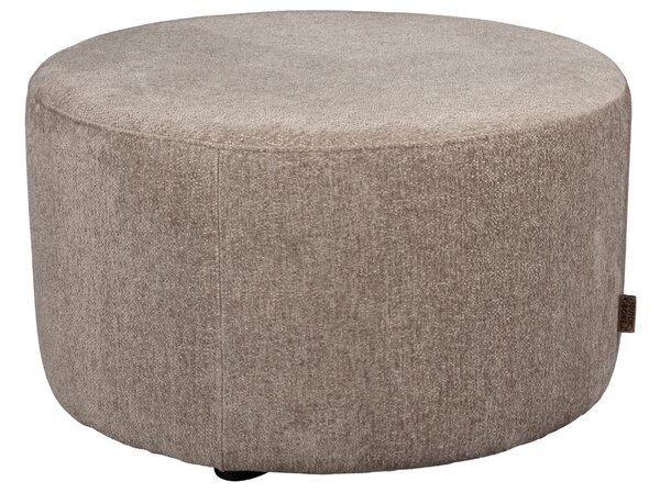 Béžová čalouněná podnožka DUTCHBONE ROCCA 70 cm
