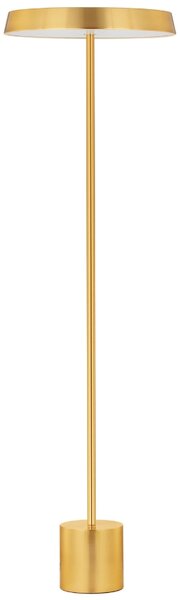 -25 % Dny MOMENTI– Zlatá kovová stojací LED lampa Nova Luce Vetro 136 cm
