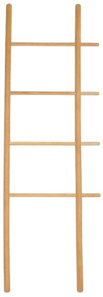 White Label Dubový odkládací žebřík WLL JHON 156,5 cm