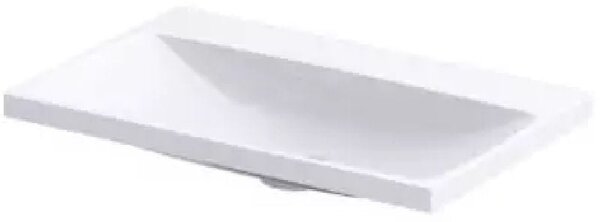Oristo Compact umyvadlo 60x38 cm obdélníkový nábytkový bílá lesk UME-C-ET-60-92-BO