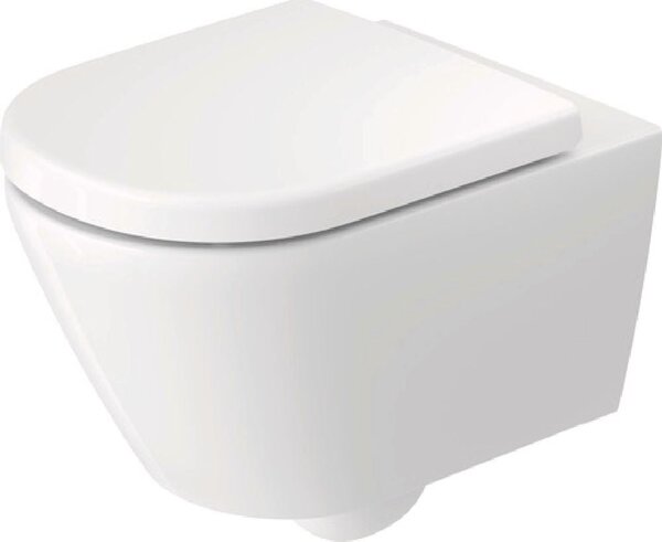 Duravit D-Code záchodová mísa závěsná bez splachovacího kruhu bílá lesk 29030900212