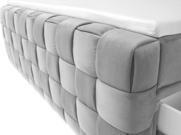 AMERICKÁ POSTEL, 160/200 cm, barvy grafitu Livetastic - Online Only postele, Online Only
