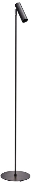 House Doctor Černá kovová stojací lampa Norm 125 cm