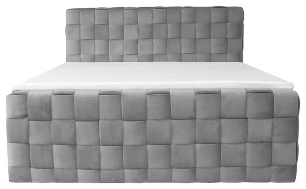 AMERICKÁ POSTEL, 160/200 cm, barvy grafitu Livetastic - Online Only postele, Online Only
