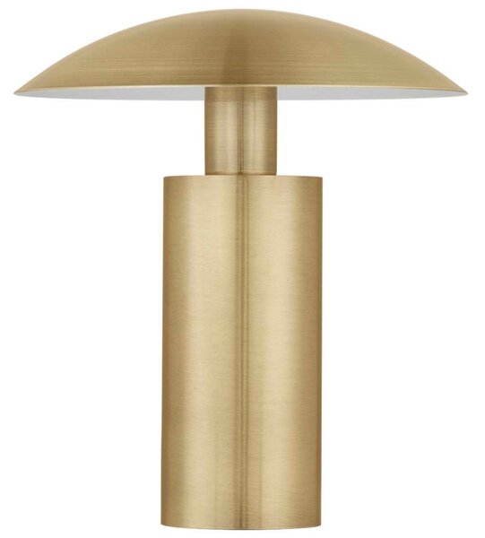 Zlatá kovová stolní LED lampa Nova Luce Karpos