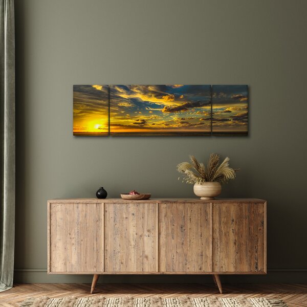 Západ slunce na moři (170x50 cm)