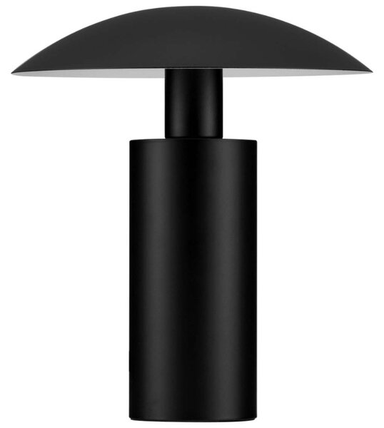 Černá kovová stolní LED lampa Nova Luce Karpos