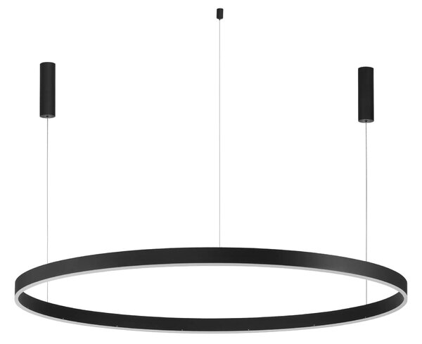 LED lustr Motif 150 černé stmívatelné