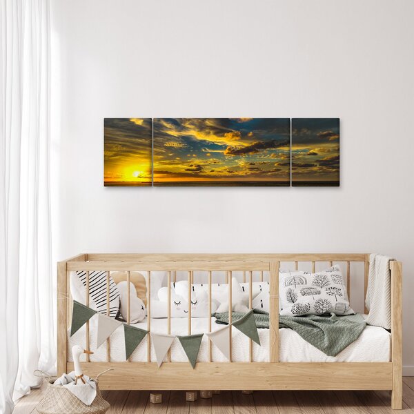Západ slunce na moři (170x50 cm)