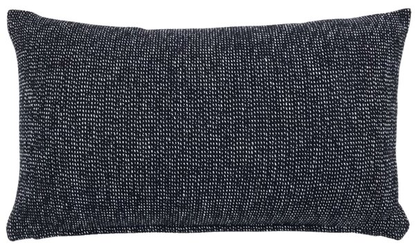 Černý bavlněný povlak na polštář Kave Home Tapla 30 x 50 cm