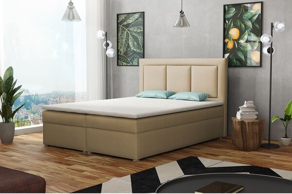 Kontinentální postel Koay Box, Rozměr postele: 160x200, Potah: Victoria 14 865 5902928091885