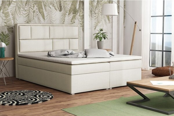 Kontinentální postel Nido Box, Rozměr postele: 140 x 200 cm, Potah: Victoria 14 869 5902928074185