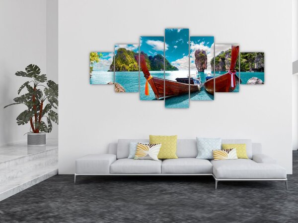 Obraz - Ráj na zemi (210x100 cm)
