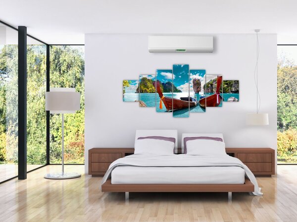 Obraz - Ráj na zemi (210x100 cm)
