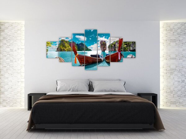 Obraz - Ráj na zemi (210x100 cm)