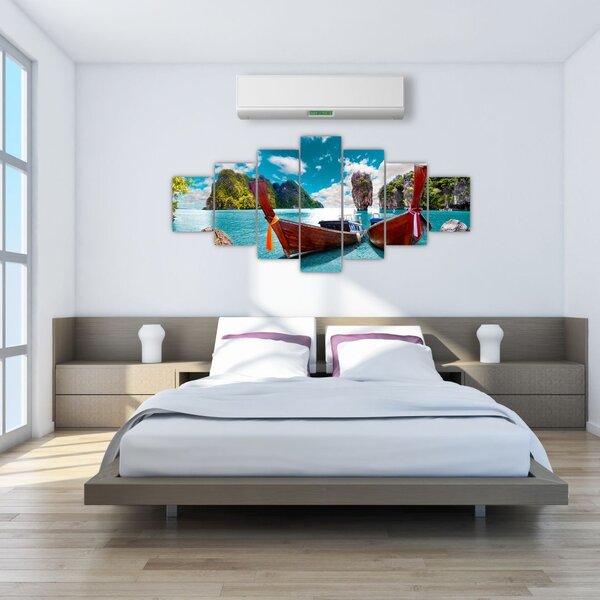 Obraz - Ráj na zemi (210x100 cm)