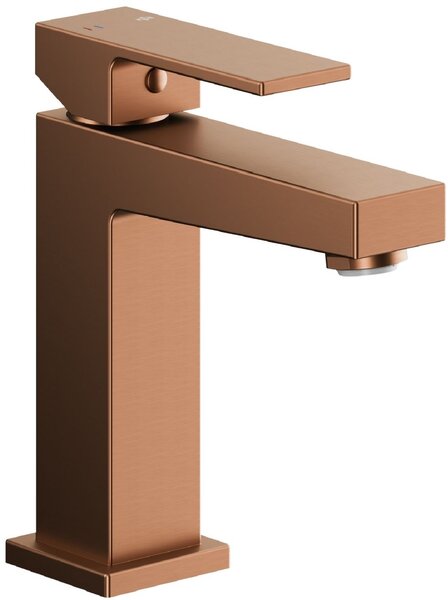 KFA Armatura Logon Brushed Rose Gold umyvadlová baterie stojící měděná 5132-815-34