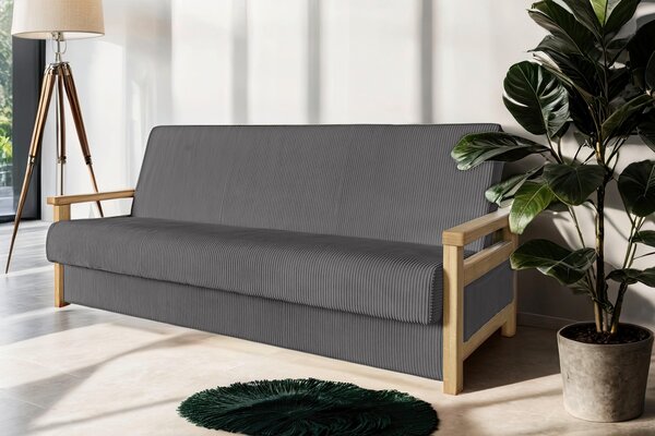 ROZKLÁDACÍ POHOVKA, textil, barvy grafitu P & B - Rozkládací pohovky, Online Only