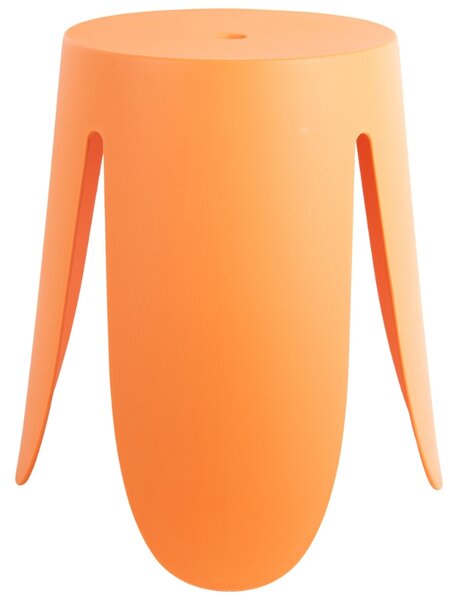 Present time Oranžová plastová stolička Ravis 45 cm