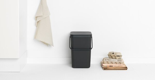 Brabantia odpadkový koš Sort & Go - 25 L, šedá